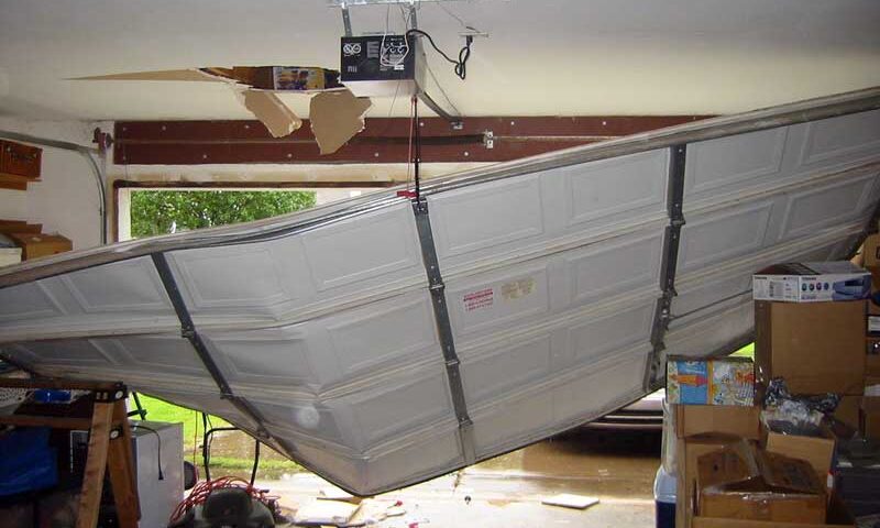 Garage Door Track Replacement & Repair in Greeley