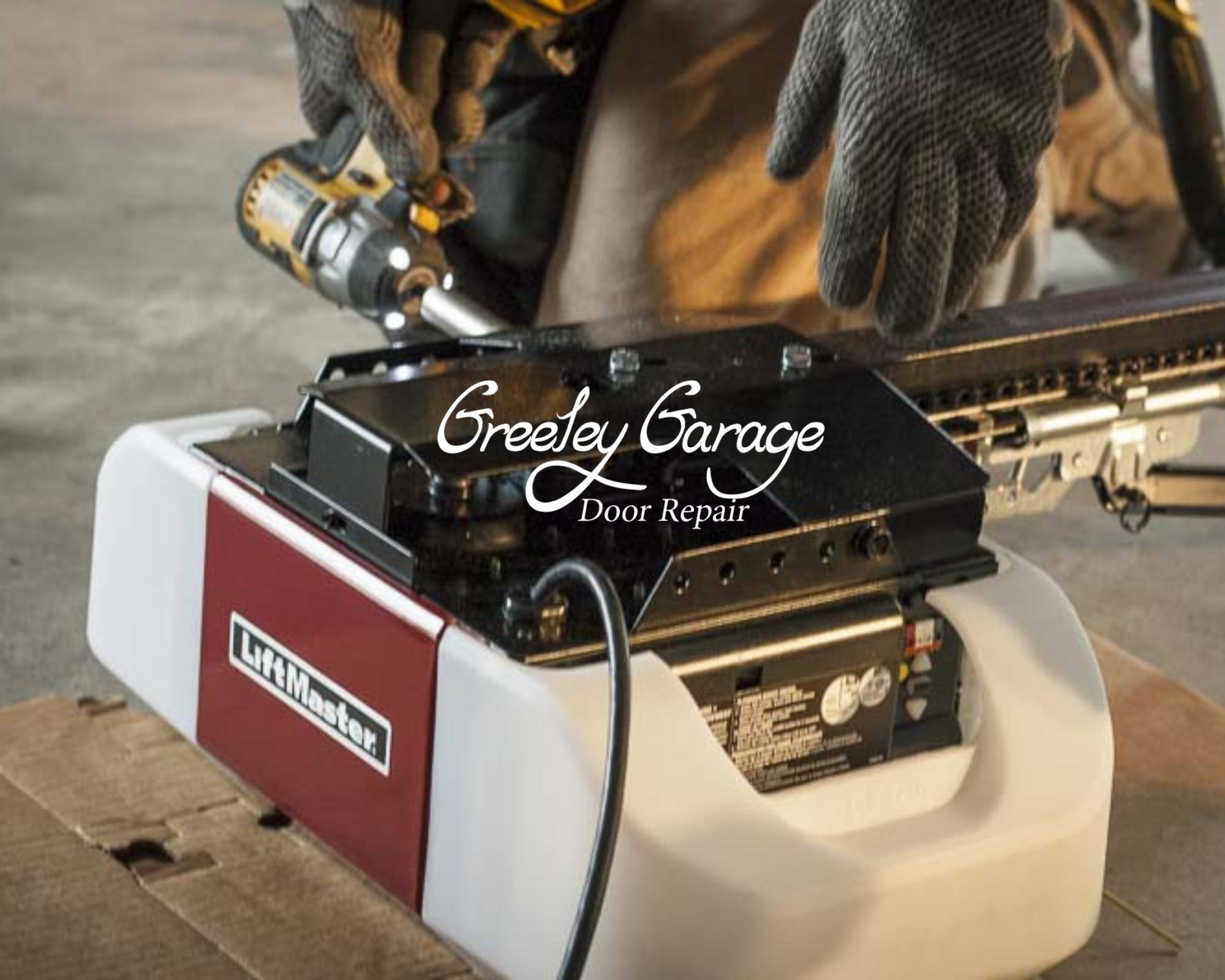 What are the installation costs for a LiftMaster garage door opener?