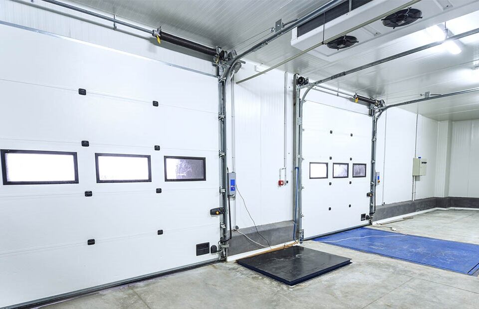 Insulated Sectional Doors with Polystyrene and Polyurethane Insulation