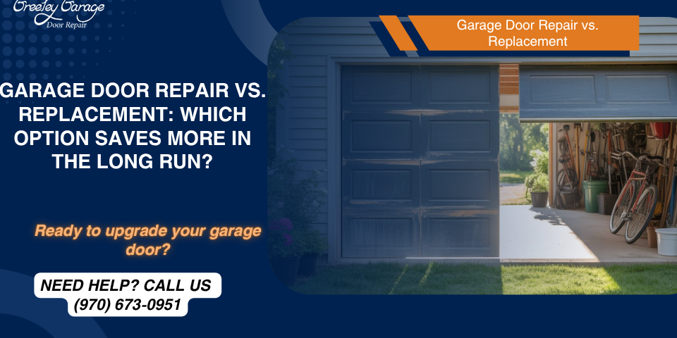 Cost of Garage Door Repair vs. Replacement
